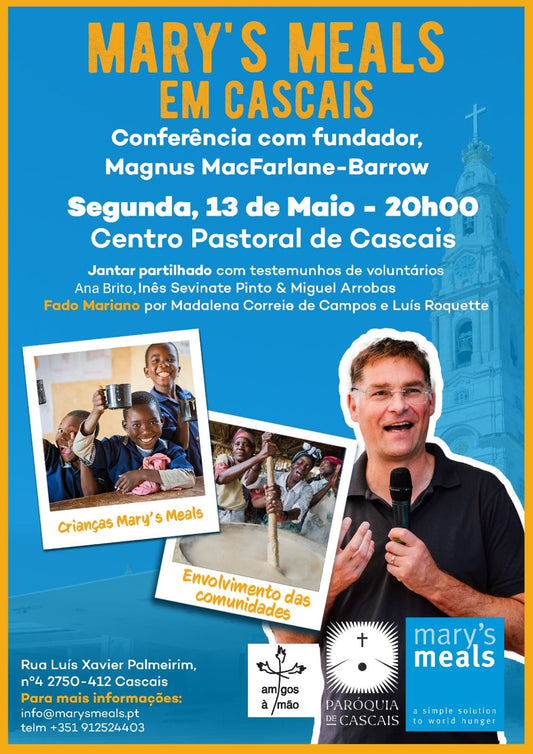 Mary's Meal em Cascais