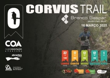 Inscreva-se no Trail (Longo ou Curto) do Corvus Trail Branco Gaspar, 1€ reverte a favor das crianças da Mary's Meals - 16 de Março, COA